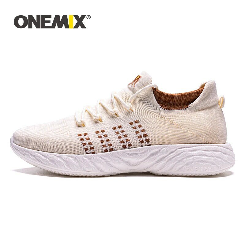وصل حديثًا حذاء ركض للجنسين على الموضة من ONEMIX لعام 2023 مناسب للرجال حذاء صيفي شبكي يسمح بالتهوية حذاء رياضي للمشي للنساء