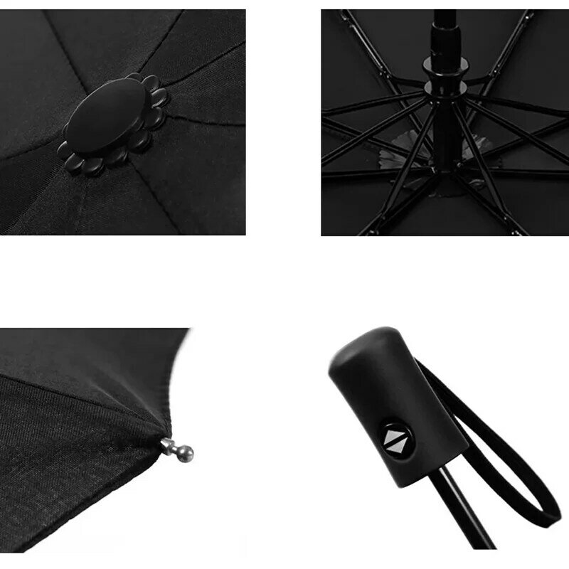 لشركة هيونداي CRETA تصفيف السيارة التلقائي بالكامل مظلة قابلة للطي مظلة بطبقة مزدوجة يندبروف التلقائي ظلة