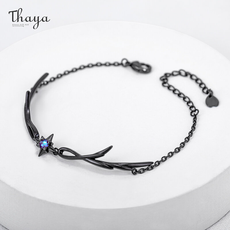 Thaya خمر سوار للنساء التصميم الأصلي رقيقة سلسلة داينتي أساور اليدوية للنساء السيدات مجوهرات هدية