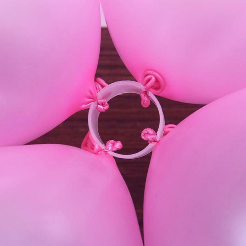 مهرجان بالون آرتشي مشبك مشبك من البلاستيك قوس بالون قوس موصل كليب حلقة مشبك ل أقواس حفل زفاف وعيد ميلاد