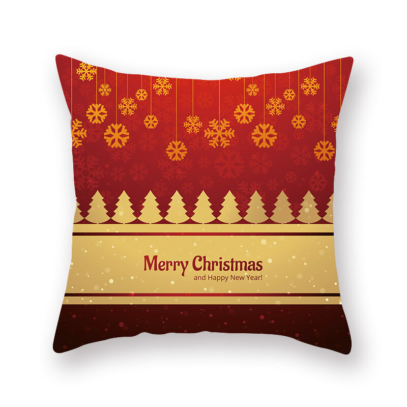 الزخرفية عيد الميلاد غطاء الوسادة ل أريكة كيس الوسائد يغطي وسائد زخرفية للسيارة الوسائد