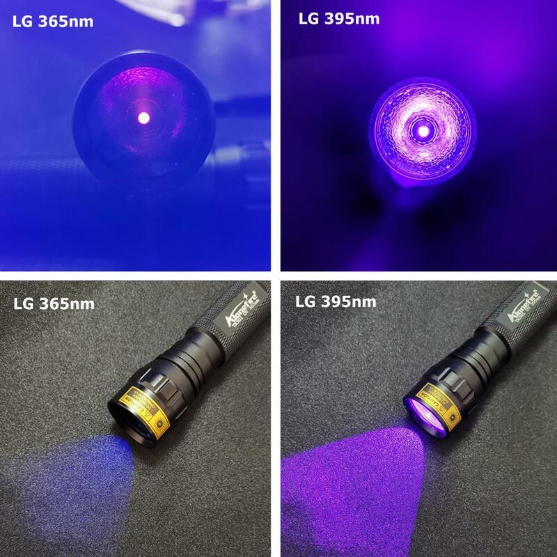 AloneFire SV004 LG ضوء البنفسجي جدا 10 واط عالية الطاقة 36nm/39nm الأشعة فوق البنفسجية مصباح يدوي الأشعة فوق البنفسجية الضوء الأسود الحيوانات الأليفة الب...