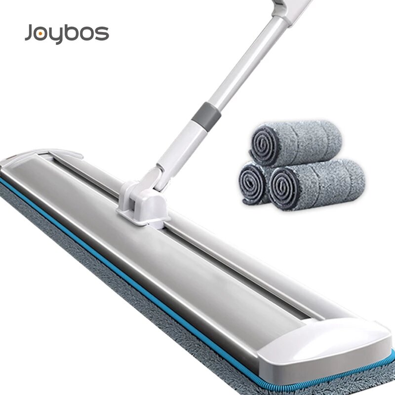 Joybos ممسحة ناعمة كبيرة قائمة بذاتها الشريحة ممسحة الارض رفيعة الاسفنج الرطب والجاف ممسحة لتنظيف الأرضيات أدوات تنظيف المنزل
