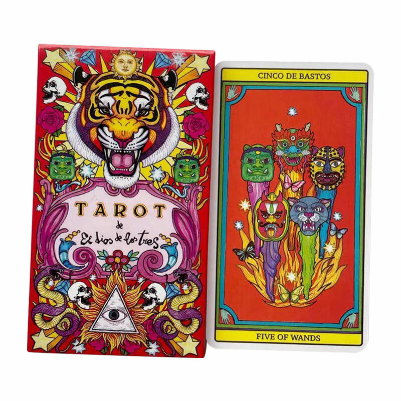 التارو من إله ثلاثة أوراكل بطاقة الألعاب حفلة عائلية أوراق اللعب الإنجليزية التارو بطاقة الألعاب s ألعاب المجلس