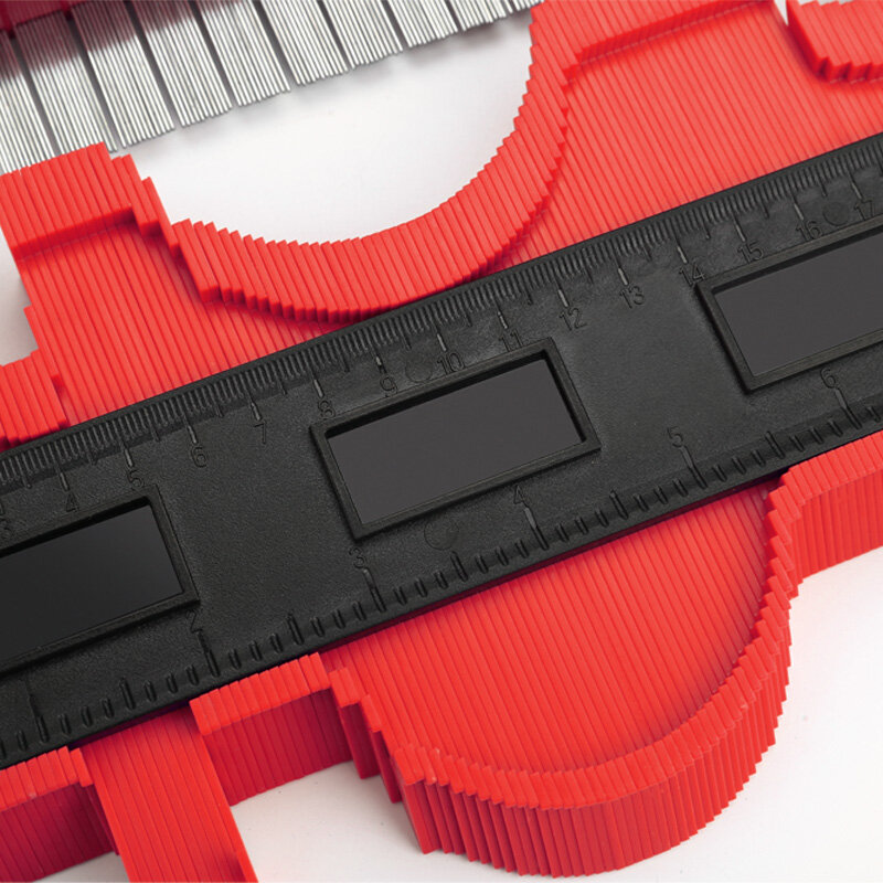 كونتور قياس ABS حلايا جوانب بلاستيك نسخة كفاف مقاييس القياسية السجاد وسم أداة بلاط صفح بلاط أدوات الشخصي قياس