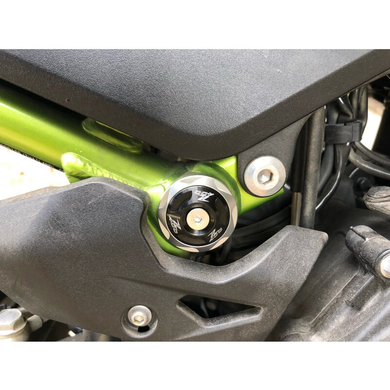 أجزاء دراجة نارية Z400 أو Ninja400 بشعار خاص لكاواساكي Z400 / NINJA400 2018 2019 2020 إطار ألومنيوم بتحكم رقمي بالكمبيوتر غطاء فتحة