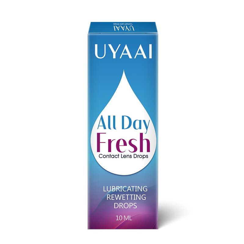 UYAAI 10 مللي العين قطرات عدسة السائل عدسة الحل الراحة تجديد ترطيب قطرات العدسات اللاصقة قطرات الجمال التلميذ تنظيف الرعاية الصحية