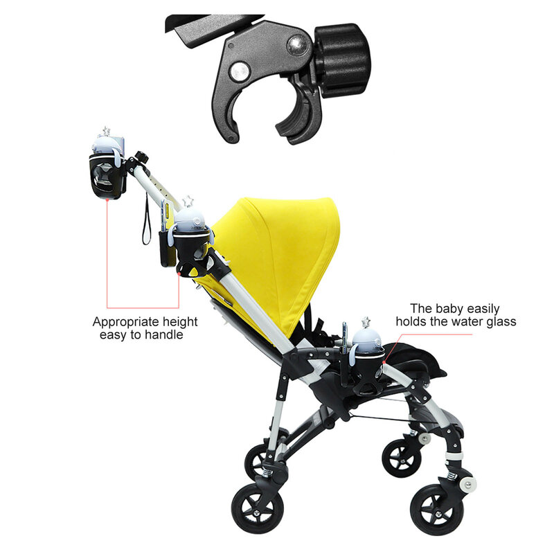 متعددة الوظائف العالمي عربة طفل حامل الكأس دراجة كرسي متحرك زجاجة حامل عربة اكسسوارات