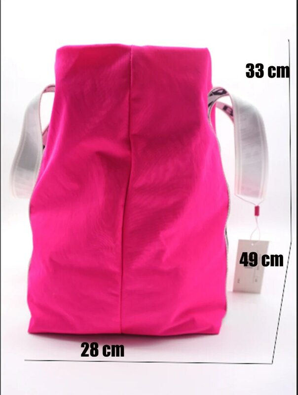2021 المرأة عادية واحدة الكتف المحمولة حقيبة تسوق سعة كبيرة حقيبة لباد نيلون شاطئ البحر السفر السيدات حمل حقيبة ins الاتجاه