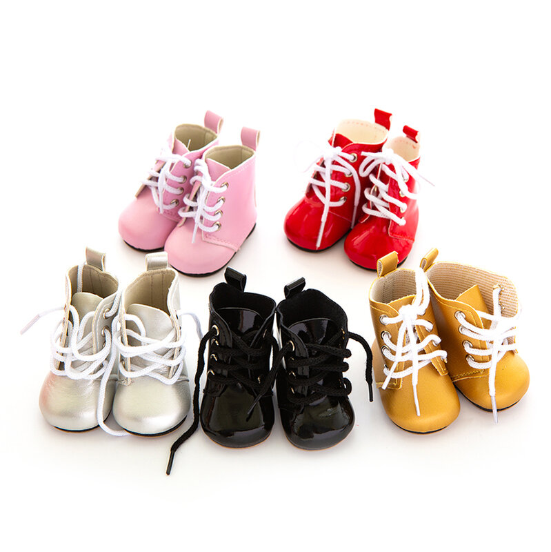 الأحذية الجلدية مولود صالح 17 بوصة 43 سنتيمتر دمية اكسسوارات للطفل هدية