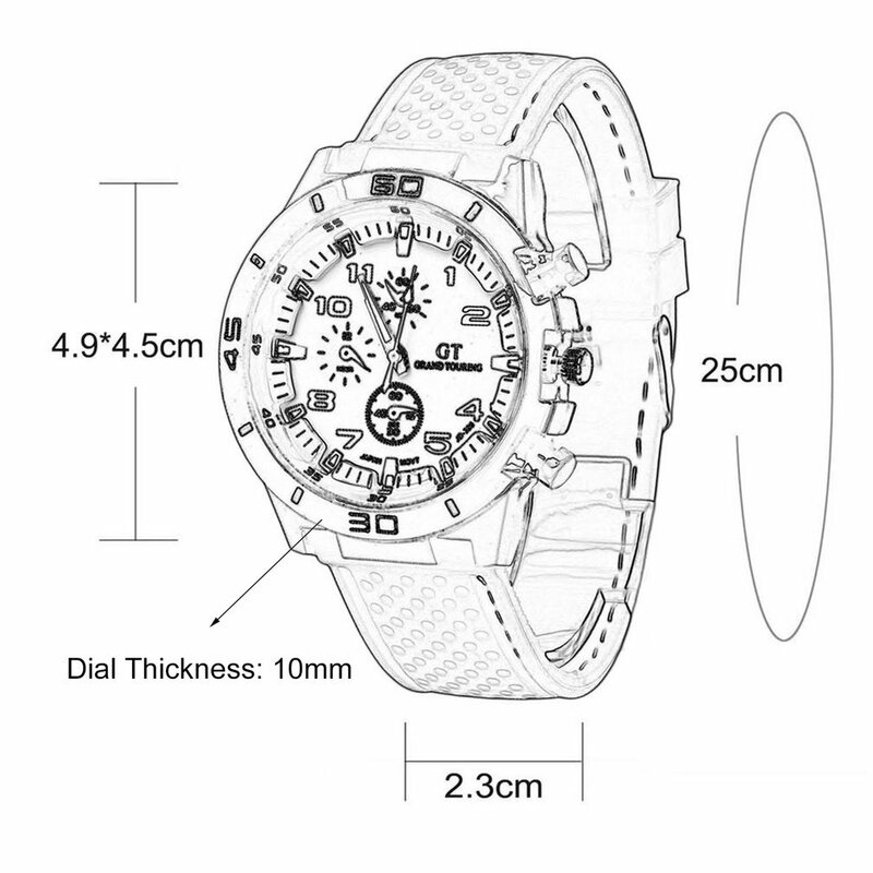 تصميم عصري ساعة اليد الذكور موضة الفولاذ المقاوم للصدأ الرياضة ساعات كوارتز رجل ساعة رياضية مقاومة للماء موضة الاتجاه
