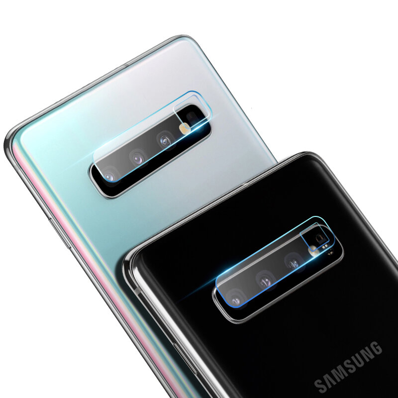 واقي شاشة عدسة الكاميرا الخلفية لهاتف Samsung Galaxy S10 S9 S8 Plus S7 ، طبقة واقية زجاجية لهاتف Samsung S10 S10E 5G S7 Edge s9