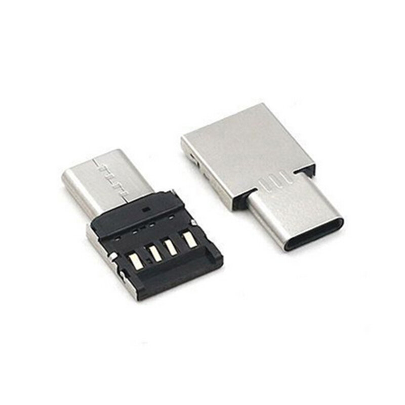 OTG نوع c USB-C مايكرو USB إلى USB محول نوع-c كابل البيانات محول ل شاومي هواوي سامسونج ماوس usb فلاش حملة