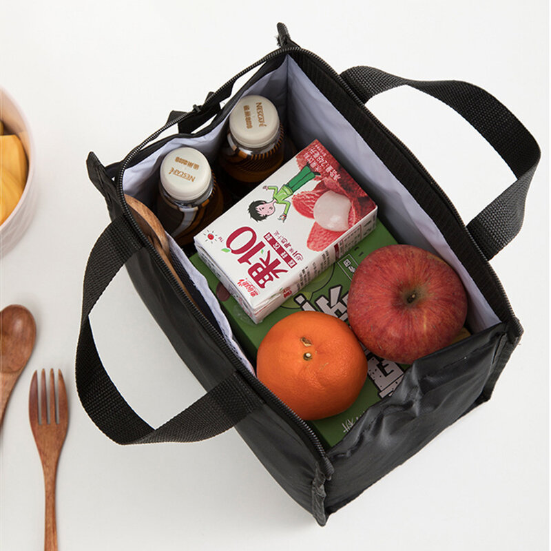 معزول حقيبة الغداء دائم بينتو الحقيبة الحرارية معزول علب الاغذية المحمولة برودة حقائب حمل حقيبة الغذاء حاوية لحفظ طعام الغذاء 2021 جديد