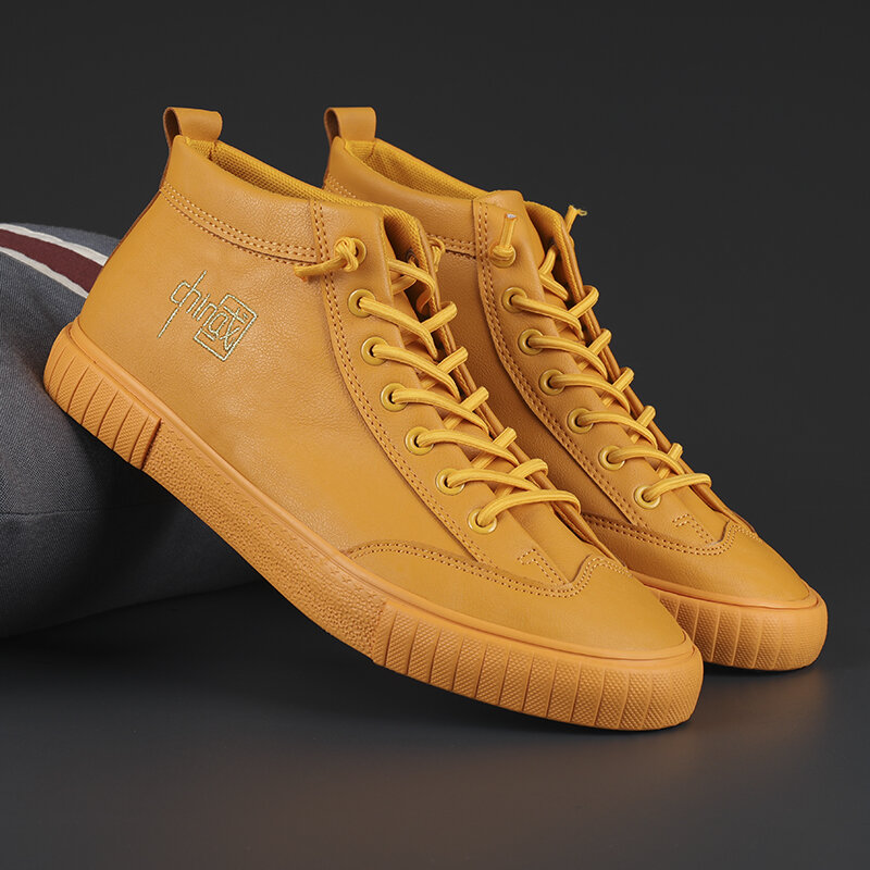 2021 اليدوية حذاء رجالي جلد عادية القيادة حذاء كاجوال بفتحات تهوية الرجال رائجة البيع الأخفاف الأدوات أحذية Zapatillas Hombre #5