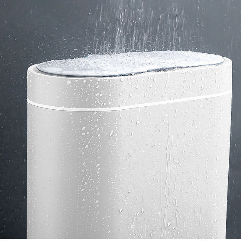 Joybos الذكية صندوق مهملات بمستشر يمكن الإلكترونية التلقائي الحمام النفايات سلة القمامة المرحاض المنزلية مقاوم للماء التماس ضيق الاستشعار بن