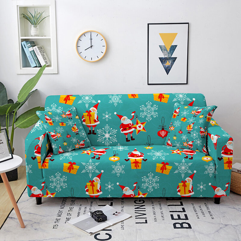 عيد الميلاد غطاء أريكة غطاء أريكة الزاوية غطاء أريكة الاقسام غطاء أريكة تمتد مرونة غطاء أريكة لغرفة المعيشة أريكة حامي