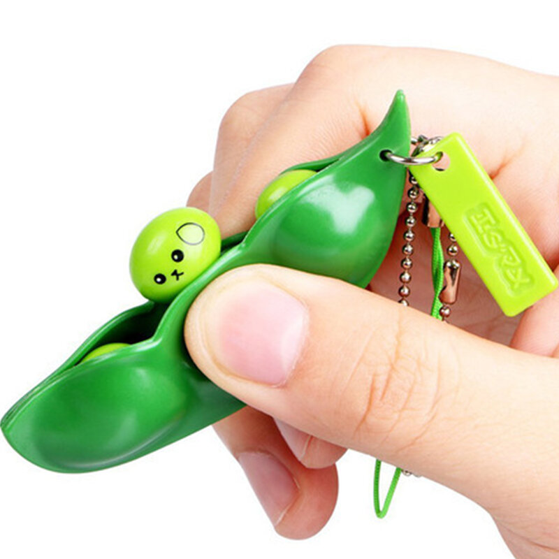 3 قطعة الإبداعية لعبة ادامامي كليب المفاتيح مجموعة الهاتف المحمول قلادة غير محدود ضغط تنفيس لعبة البازلاء هدية