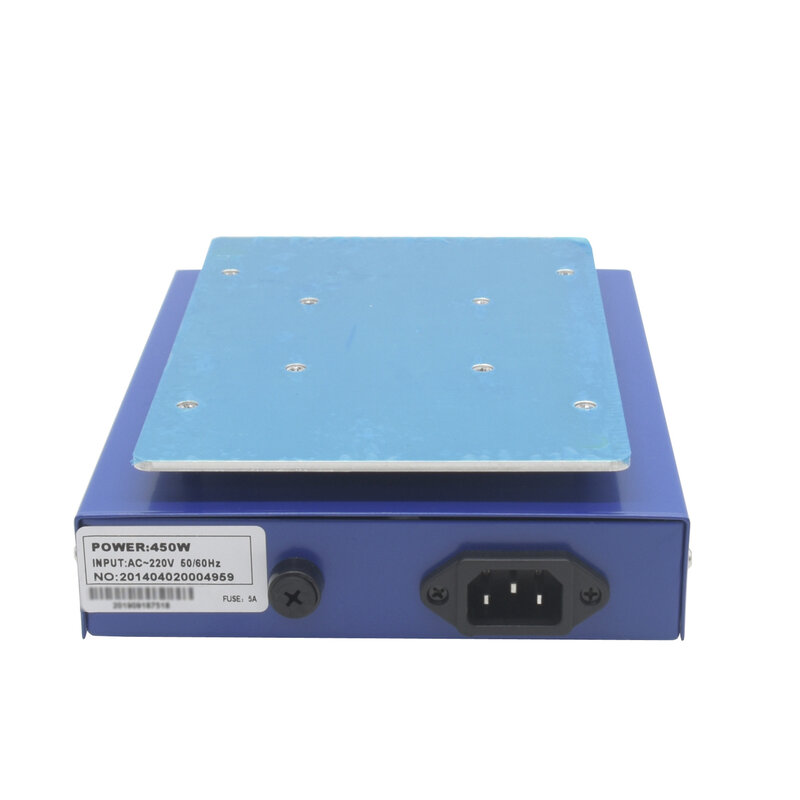لوحة إلكترونية لدرجة حرارة ثابتة نوع طاولة تسخين 7 "LCD تعمل باللمس آلة صيانة BOZAN 918B 220 فولت