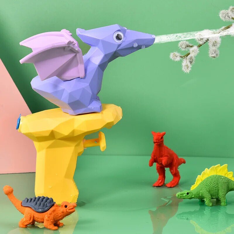 الكرتون الحيوان ديناصور فوهة مدفع المياه الاطفال رغوة بخ ألعاب للشاطئ رذاذ مسدس waterpiالبراز الأطفال ألعاب في الهواء الطلق Watergun