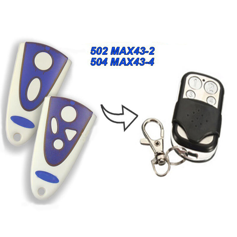 ل NOVOTRON 502 MAX43-2 ، 504 MAX43-4 متوافق باب المرآب التحكم عن بعد 433.92MHZ شحن مجاني