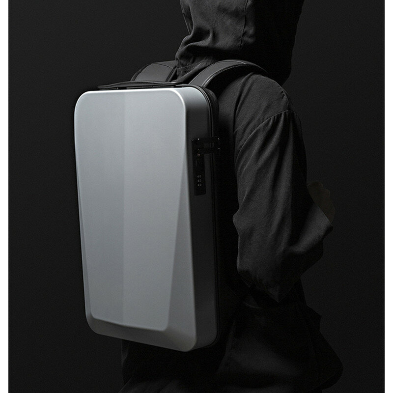 BANGE رجال الأعمال حقيبة ظهر عادية USB-C شحن مكافحة سرقة قشرة مقاومة للماء سلسلة 15.6 بوصة محمول المرأة حقيبة Hot