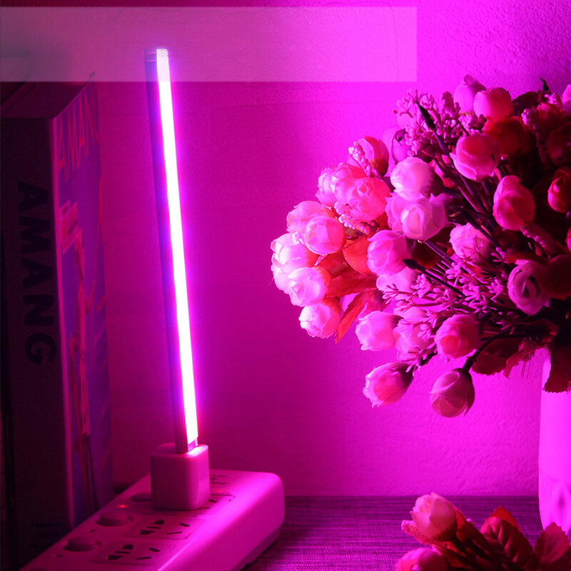 دائم Led النبات تنمو ضوء داخلي عالية الكفاءة ضوء مكتب نمو النبات ملء مصباح Led تنمو ضوء حامل مصباح مرنة كليب