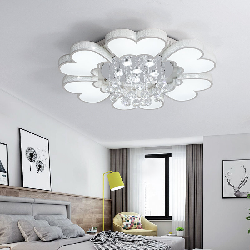 بسيطة ما بعد الحداثة الشمال الإبداعية غرفة المعيشة الإضاءة LED غرفة نوم الرئيسية الدافئة رومانسية الفردية الإضاءة شفط سقف مصباح