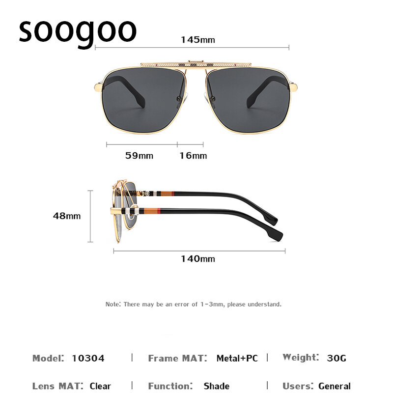 موضة خمر النظارات الشمسية مربع الرجال 2021 الفاخرة العلامة التجارية مصمم نظارات شمسية النساء إطار كبير الرجعية النظارات المستديرة UV 400