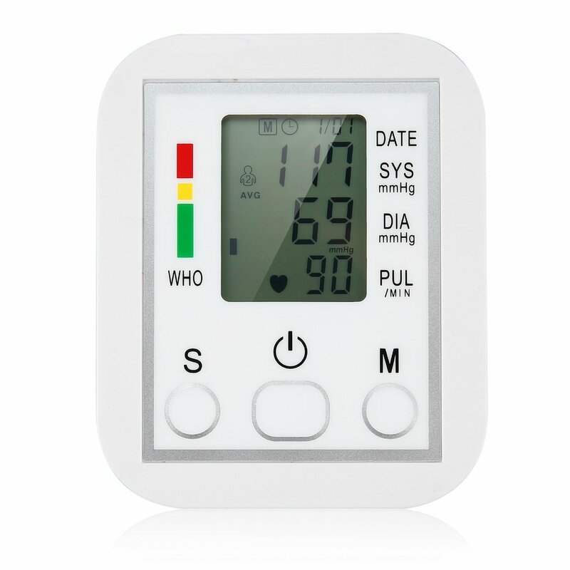جهاز قياس ضغط الدم الرقمي الأوتوماتيكي للذراع مقياس ضغط الدم BP مقياس ضغط الدم مقياس التوتر لقياس الضغط الشرياني