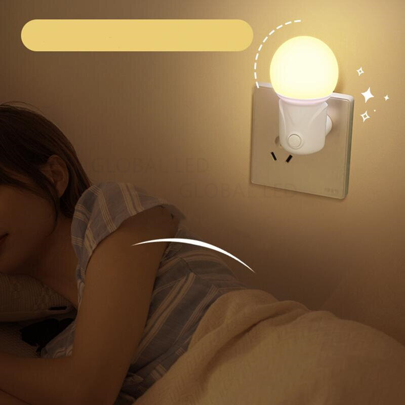 جديد LED إضاءة ليد ليلية مصباح ON/OF AC220V Fbaby التمريض العين النوم ضوء نوم النوم مقبس إضاءة LED توفير الطاقة مصباح لطيف