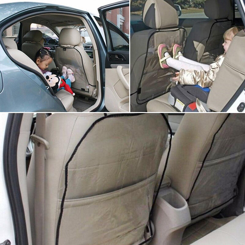 مقعد السيارة الغطاء الخلفي حامي للطفل الأطفال الطفل ركلة حصيرة من الطين الأوساخ نظيفة غطاء مقعد سيارات حماية السيارات اكسسوارات السيارات