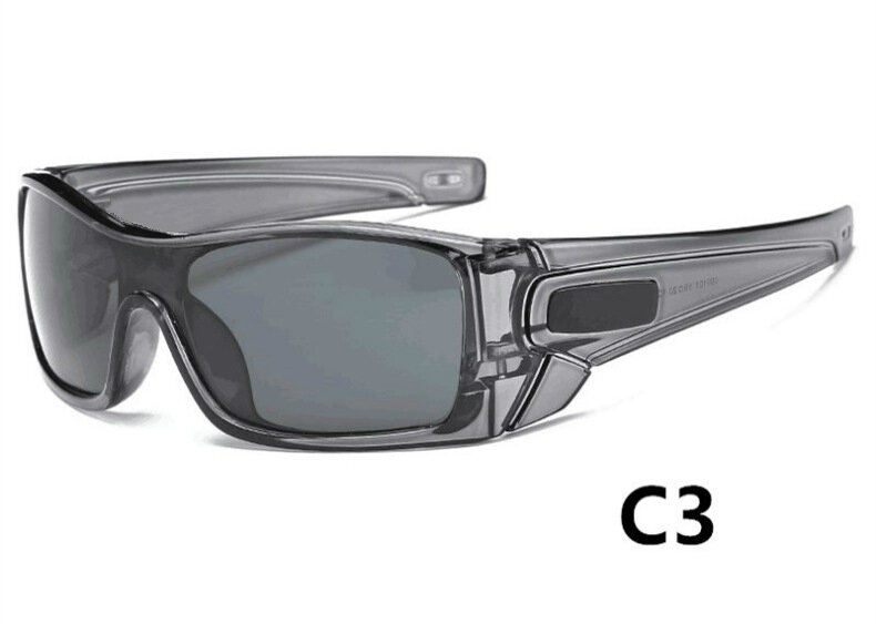 الكلاسيكية الرياضة مرآة النظارات الشمسية الرجال في الهواء الطلق الصيد القيادة سائق نظارات المتضخم O نظارات شمسية ماركة فاخرة UV400