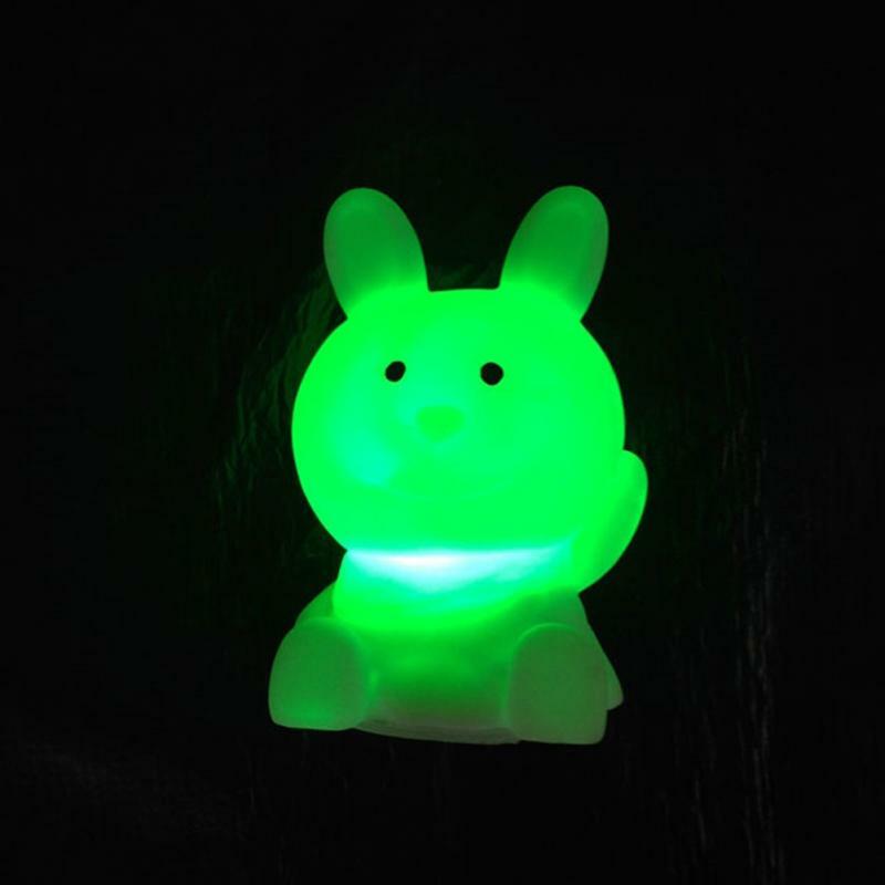 جميل 12 زودياك الحيوانات على شكل LED طويلة الأمد 7 تغيير لون ضوء الليل للديكور المنزل