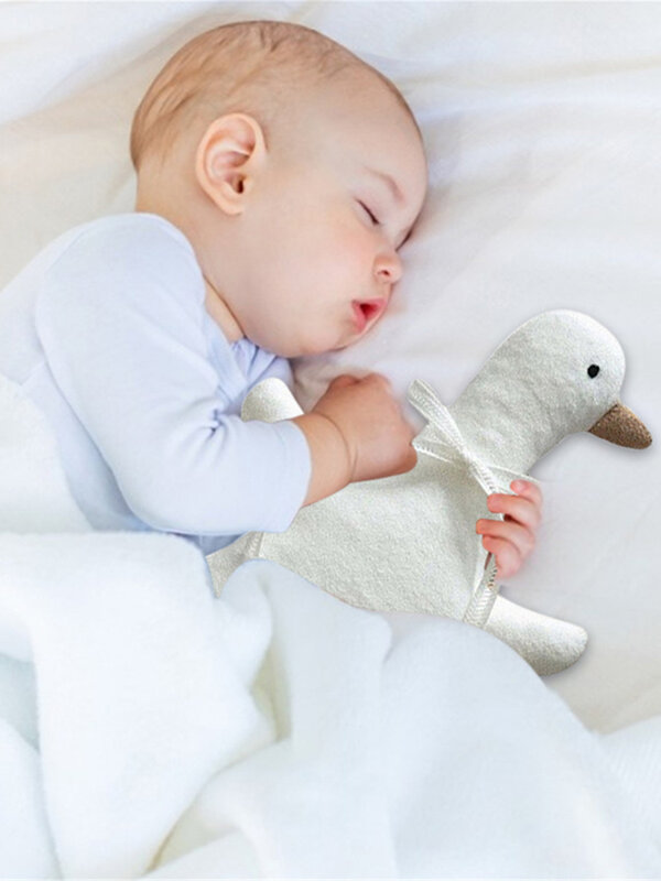 45 سنتيمتر الطفل مهدئا لعبة القطن دمية دمية مع الشريط ربطة القوس فيونكة الطفل النوم ماتي محشوة و أفخم الحيوان ألعاب الأطفال للرضع