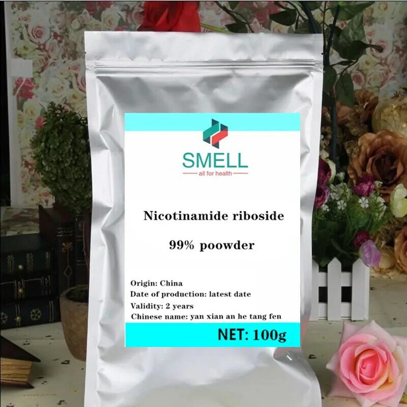 رائجة البيع NMN نيكوتيناميد ريبوسيد ، 99% نيكوتيناميد ريبوزيد مسحوق مكافحة الشيخوخة تبييض الجلد تجديد المياه