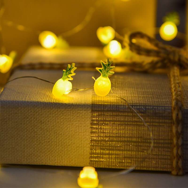 الحب Led سلاسل ضوء 2 متر 20led الأسلاك النحاسية 2AA بطارية تعمل DIY بها بنفسك عيد الميلاد حفل زفاف الديكور LED سلسلة الجنية أضواء
