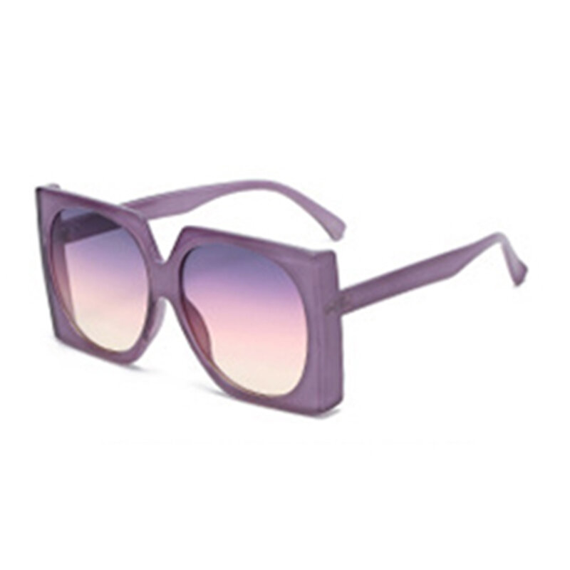 المتضخم القط العين النظارات الشمسية النساء 2021 الفاخرة العلامة التجارية موضة إطار كبير مربع نظارات شمسية للرجال ريترو العصرية Cateye نظارات
