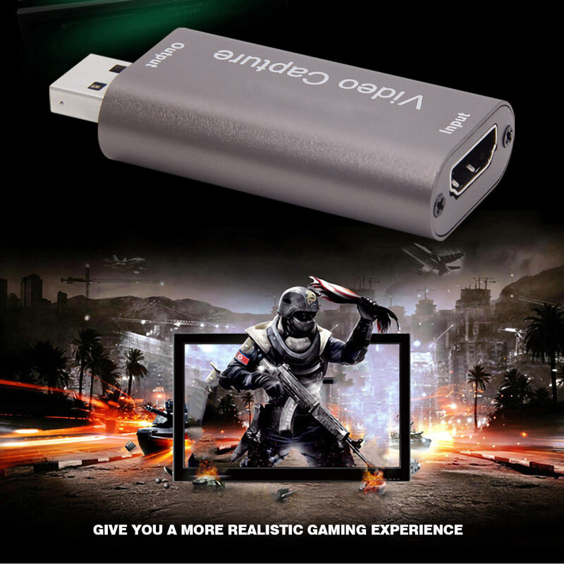 4K فيديو بطاقة التقاط الصوت والفيديو USB 3.0 USB2.0 HDMI متوافق المنتزع مسجل ل PS4 لعبة دي في دي كاميرا تسجيل بث مباشر