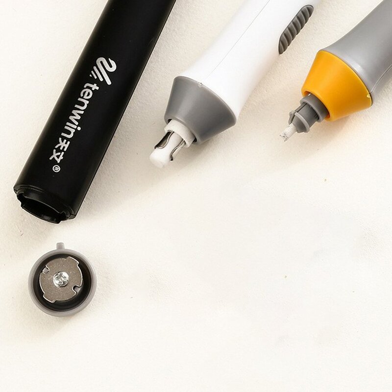 ممحاة كهربائية طول قابل للتعديل ممحاة قلم رصاص عدة رسم تسليط الضوء ممحاة القلم الرسم الميكانيكية الفن طالب أدوات الطلاء