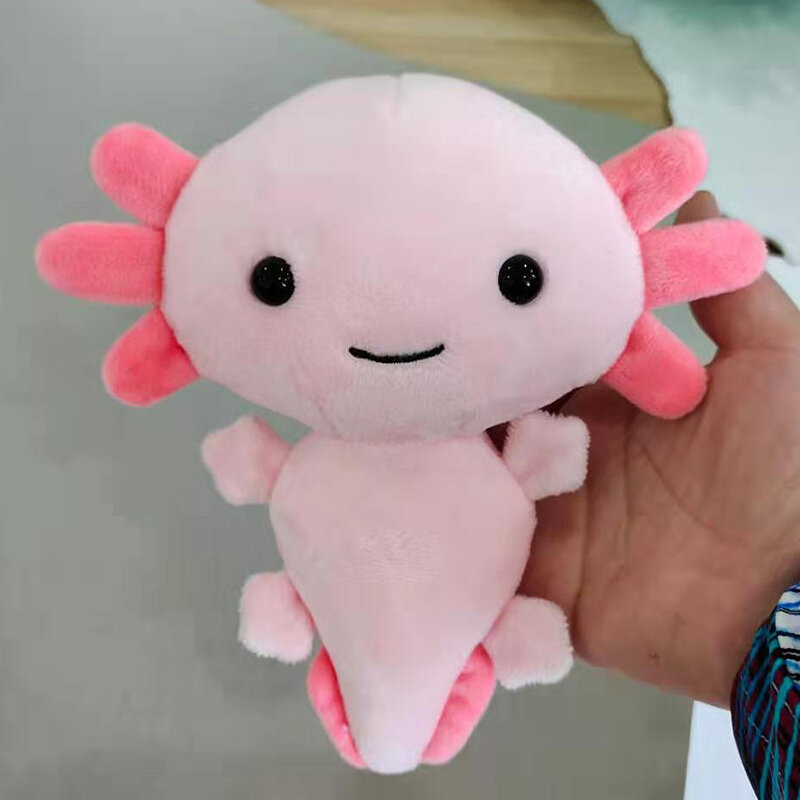 20 سنتيمتر 2021Kawaii Axolotl ألعاب من نسيج مخملي الكرتون لطيف الحيوان محشوة بلوشي دمية للأطفال عيد الميلاد هدايا هالوين