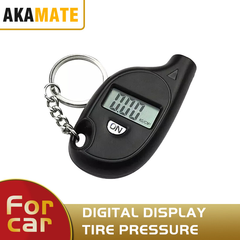 قياس ضغط الهواء في الإطارات شاشة ديجيتال صغيرة للسيارة