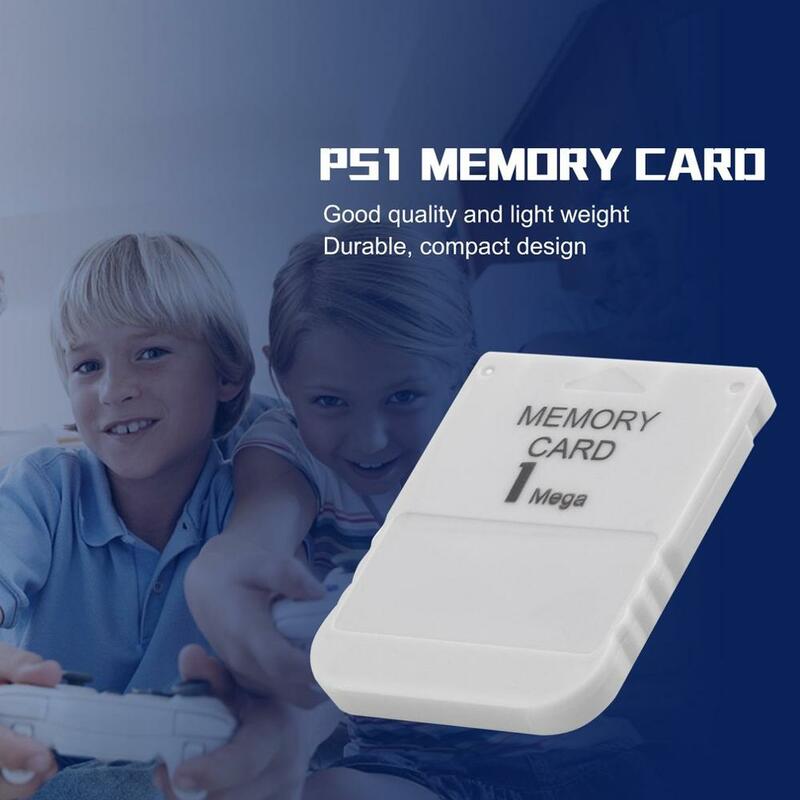 بطاقة ذاكرة لعبة بيضاء مفيدة وعملية 1 ميجابايت