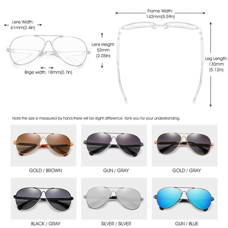 رينجكتون تصميم سبائك التيتانيوم النظارات الشمسية الرجال الاستقطاب نظارات شمسية النساء الطيار التدرج نظارات مرآة ظلال Oculos دي سول