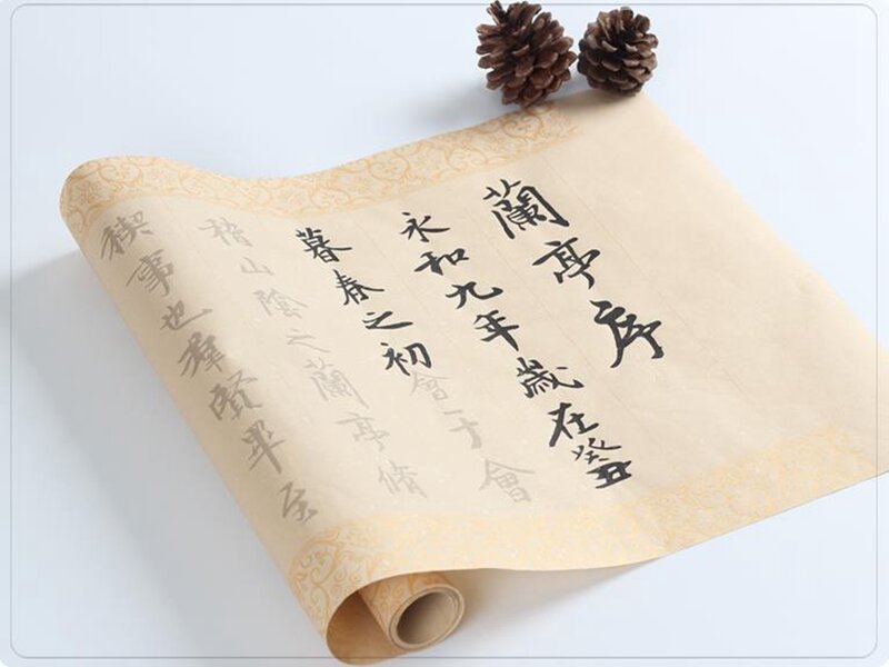 ريترو شوان ورقة Lantixv نسخة Miaohong الشعر المبتدئين فرشاة والحبر ورق الخط