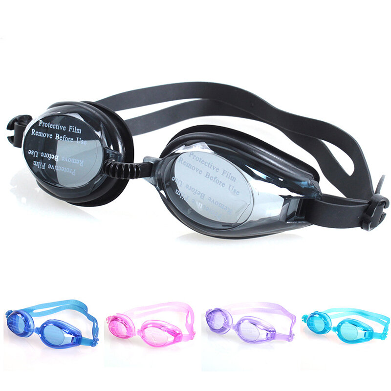 جديد قابل للتعديل نظارات نظارات سباحة مكافحة الضباب الأشعة فوق البنفسجية حماية الأطفال مقاوم للماء سيليكون معكوسة السباحة نظارات