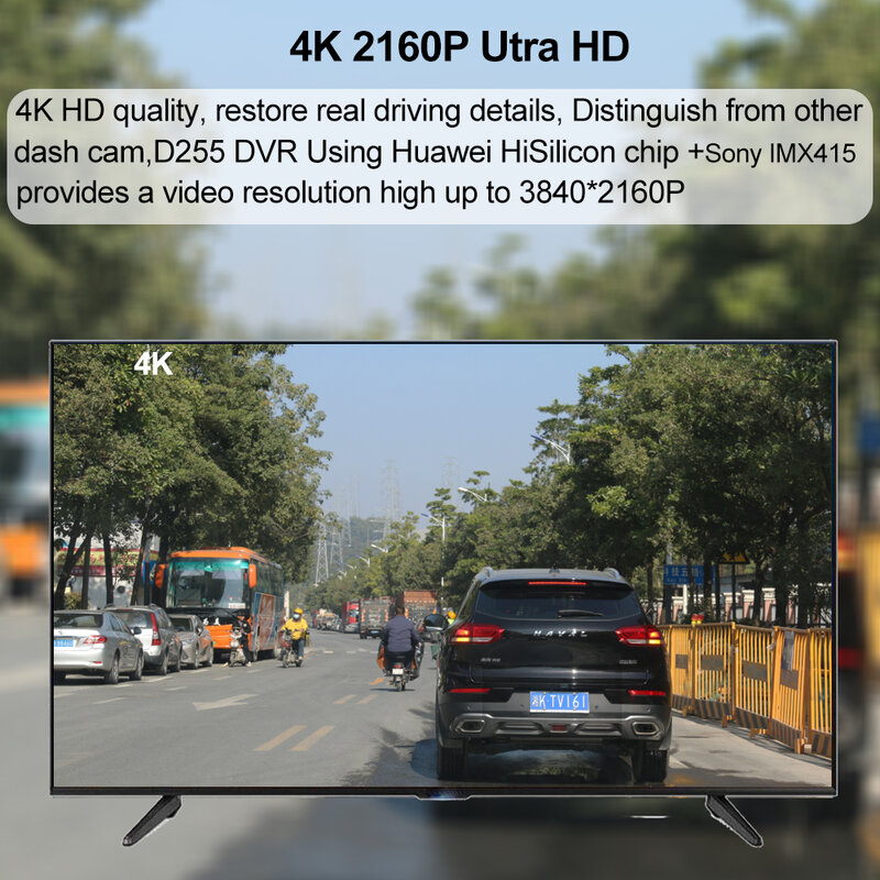 TAVIN 12 "داش كام 4K 3840*2160P جهاز تسجيل فيديو رقمي للسيارات لتحديد المواقع واي فاي سوني IMX415 مرآة الرؤية الخلفية 1080P كاميرا سيارة مسجل فيديو بارك مراق...