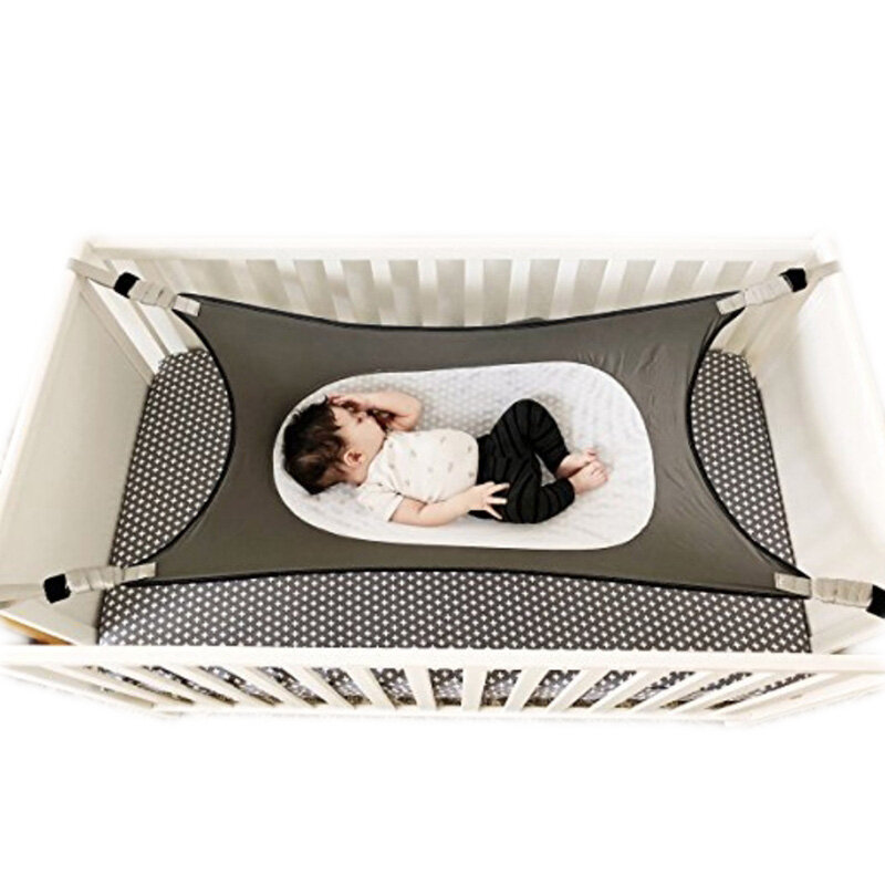 أرجوحة للأطفال لسرير الأطفال حديثي الولادة سرير نوم أرجوحة سلة معلقة للأماكن الداخلية الخارجية للأطفال مرنة قابلة للتنفس محمولة