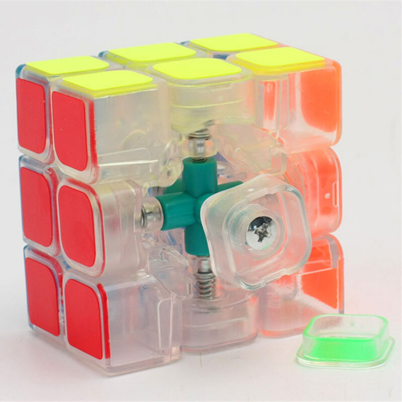 Yongjun GuanLong-مكعب سحري للأطفال ، شفاف ، 3x3x3 ، أحجية ، ألعاب للأطفال ، cubo magico