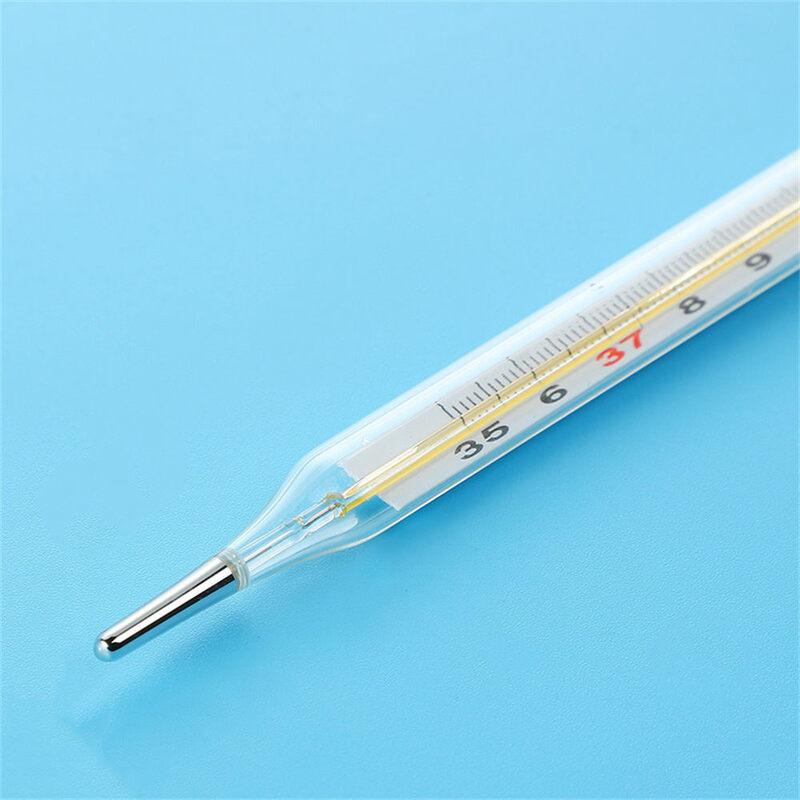 قياس الحمى الطبية الإنسان درجة الحرارة ميزان الحرارة شاشة الزجاج جهاز السريرية الزئبق كبير